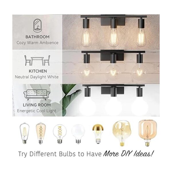 Lámpara de tocador de baño de 3 luces luces de baño sobre_3