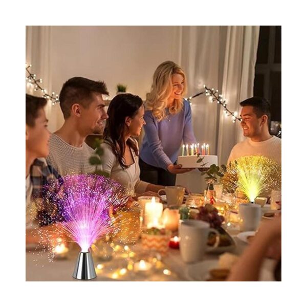 Lámpara sensorial de fibra óptica LED que cambia de color