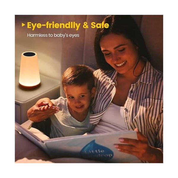 Lámpara táctil lámparas de noche con control de sensor de_5