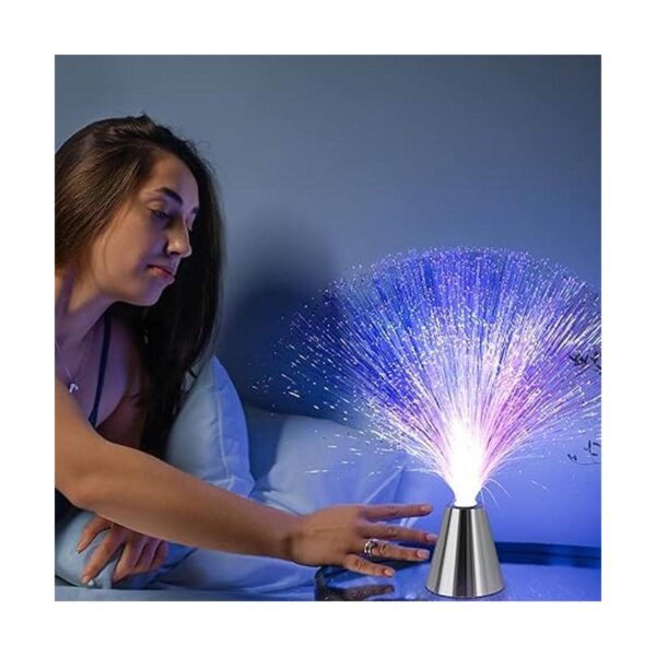 Lámpara sensorial de fibra óptica LED que cambia de color