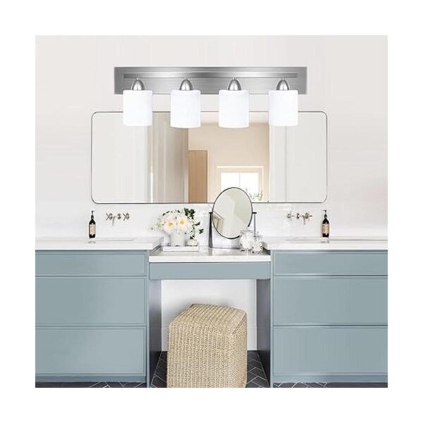 Lámpara de tocador de baño de 4 luces juego de baño todo_4