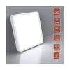 Lámpara de techo LED de montaje empotrado 5000 K blanco_2