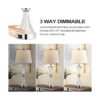 Lámpara de mesa con control táctil para dormitorios de 3_3