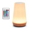 Lámpara de mesa LED luz nocturna táctil Dxles recargable_1