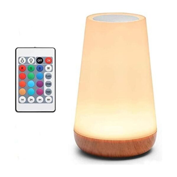 Lámpara de mesa LED luz nocturna táctil Dxles recargable_1