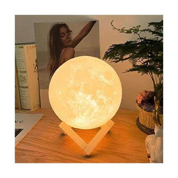 Lámpara de luna Balkwan de 59 pulgadas con impresión 3D_1