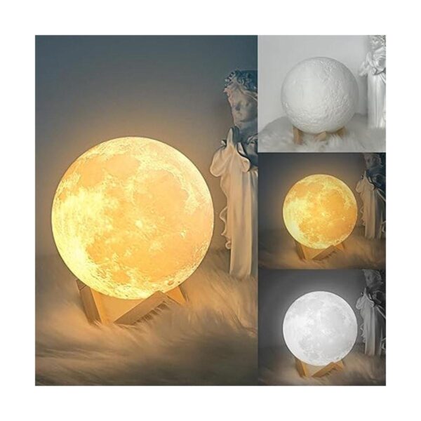 Lámpara de luna Balkwan de 59 pulgadas con impresión 3D_2