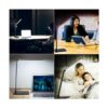 Lámpara de escritorio con luz LED y control táctil de 3