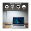 Lámpara de escritorio con luz LED y control táctil de 3