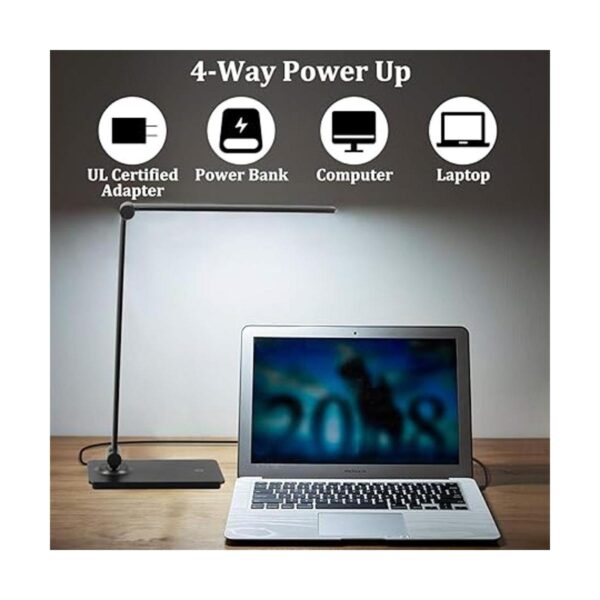 Lámpara de escritorio con luz LED y control táctil de 3