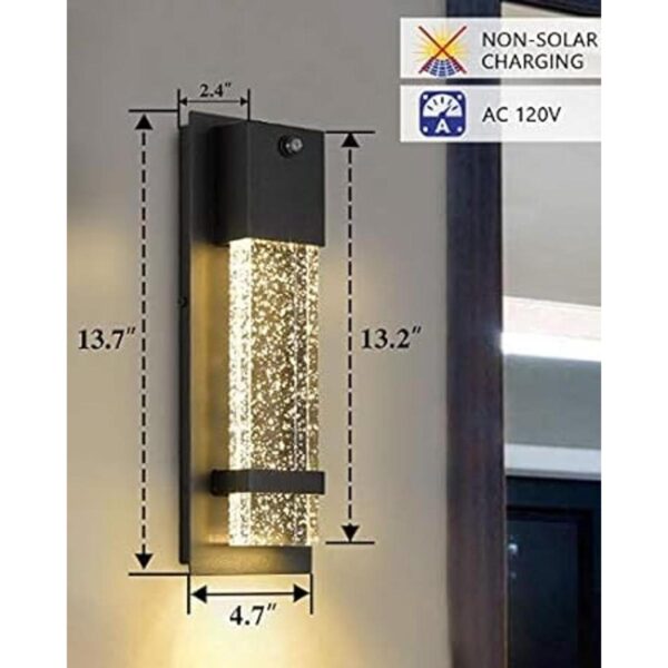 Lámpara LED de pared para exteriores del atardecer al_3