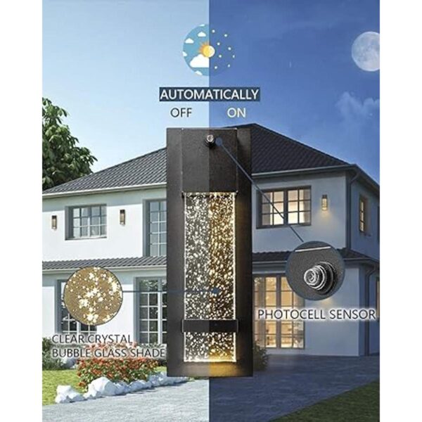 Lámpara LED de pared para exteriores del atardecer al_2