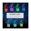 Lámpara LED de ilusión 3D luz nocturna para niños 16_2