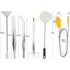 Lxiyu Kits de herramientas de acuario 7 en 1 herramientas