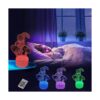 Lámpara LED de ilusión 3D luz nocturna para niños 16_4
