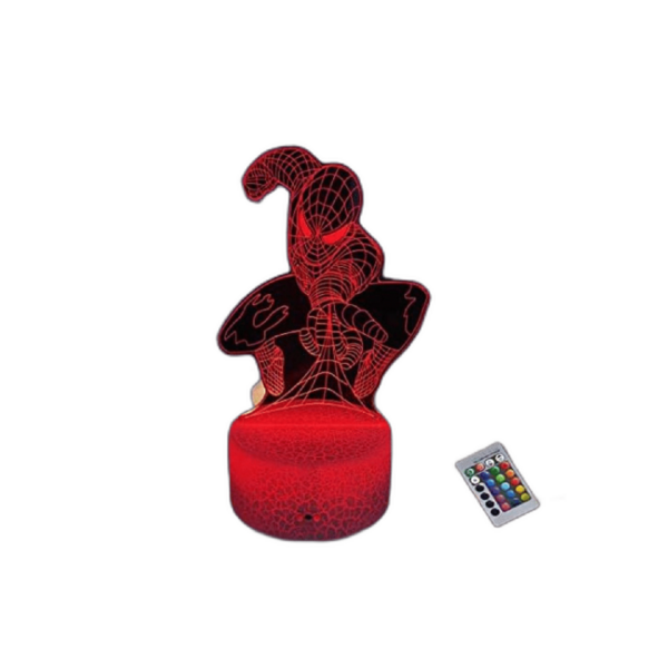 Lámpara LED de ilusión 3D luz nocturna para niños 16_1