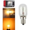 Lxcom Lighting Bombilla incandescente de 10 W T20 de sal