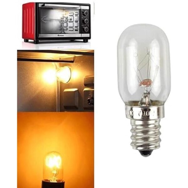 Lxcom Lighting Bombilla incandescente de 10 W T20 de sal