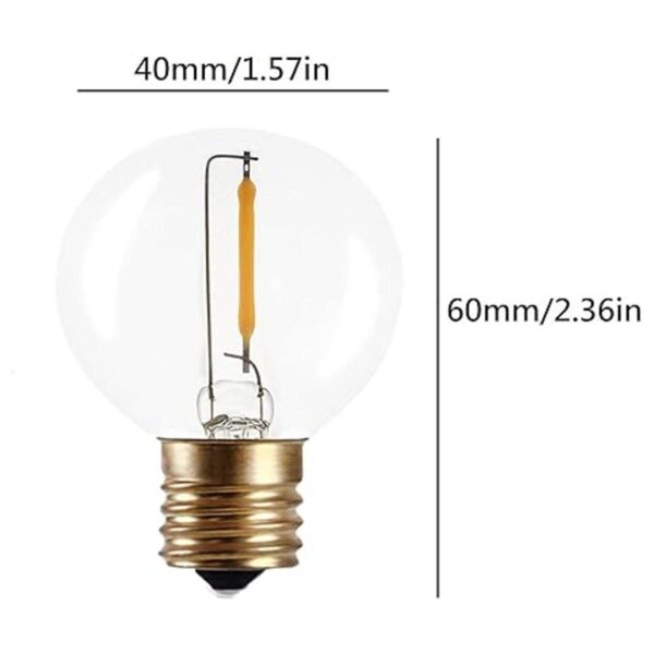 Lxcom Lighting Juego de 12 bombillas LED de 05 W_2