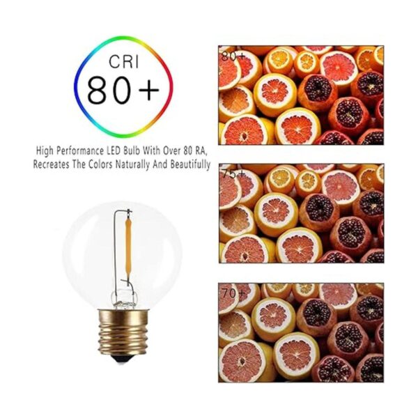 Lxcom Lighting Juego de 12 bombillas LED de 05 W_3