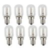 Lxcom Lighting Bombilla incandescente de 10 W T20 de sal