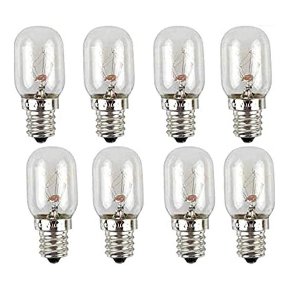 Lxcom Lighting Bombilla incandescente de 10 W T20 de sal