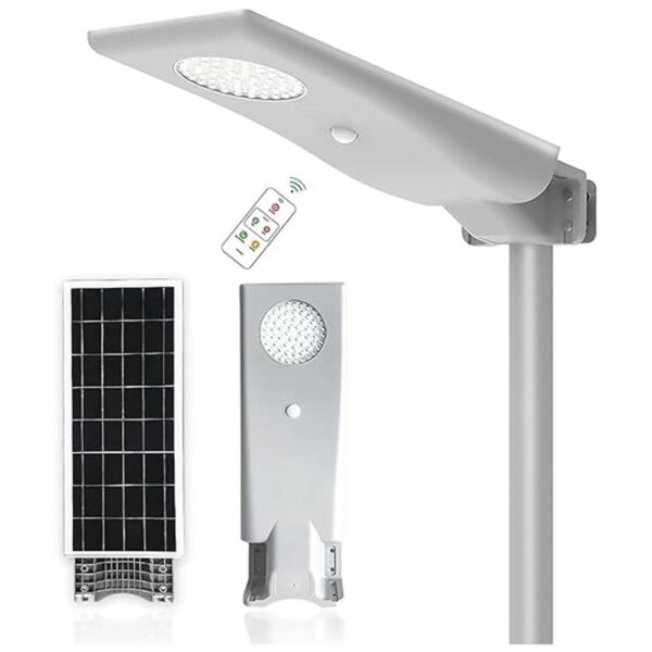 Luz solar de calle de 80 Wh 2500 lm del atardecer al_1
