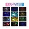 Luz nocturna de estrellas para niños 12 modos de luces_2