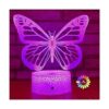 Luz de noche de mariposa regalo de cumpleaños para niñas_1