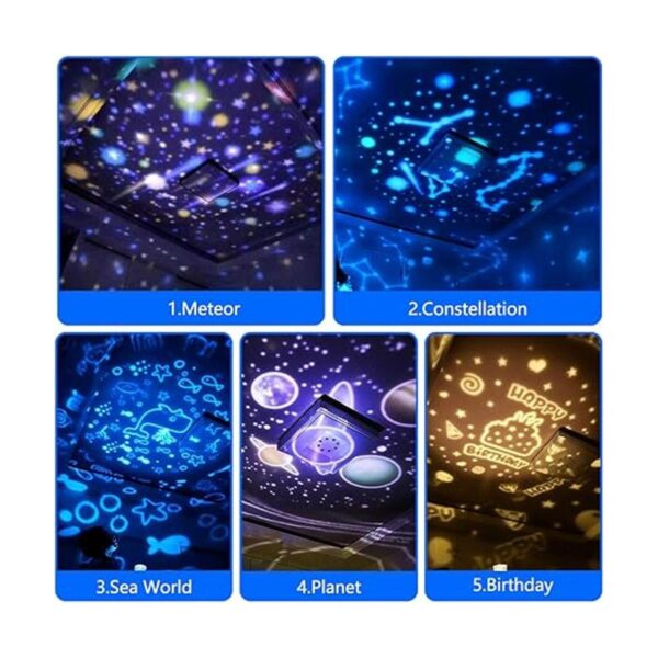 Luz de noche para niños Elmchee Star Night Light_2