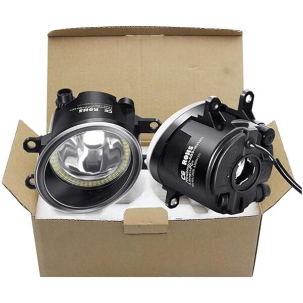Luz antiniebla mejorada con anillo LED halo DRL para_4