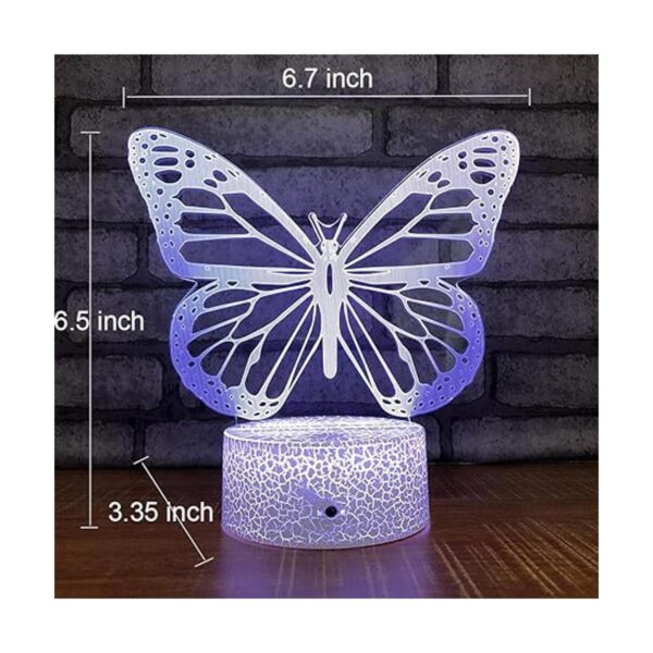Luz de noche de mariposa regalo de cumpleaños para niñas_3