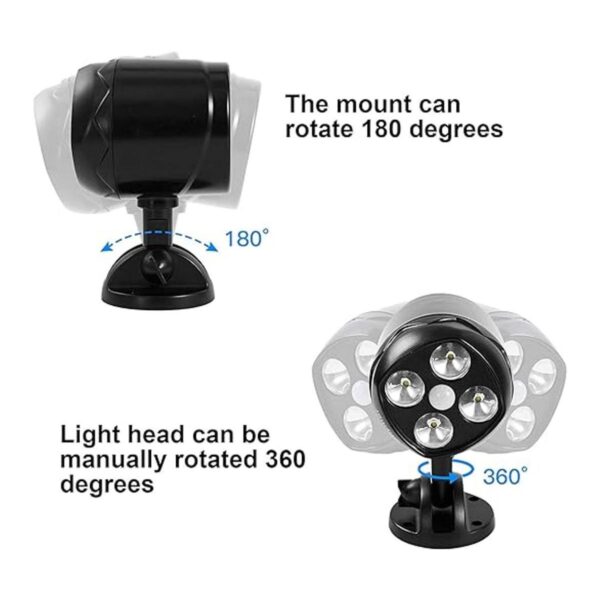 Luz con sensor de movimiento para exteriores funciona con_3