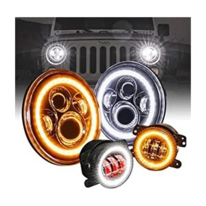 Luz antiniebla de 4 pulgadas faros LED CREE redondos de_1