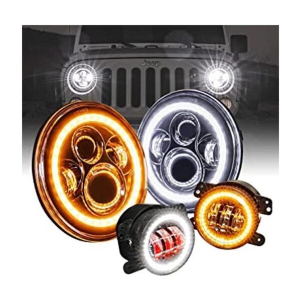Luz antiniebla de 4 pulgadas faros LED CREE redondos de_1