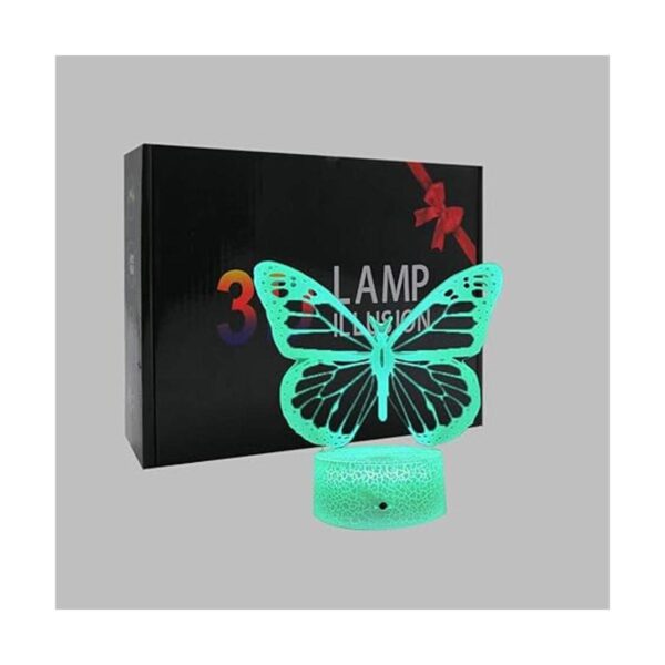 Luz de noche de mariposa regalo de cumpleaños para niñas_4