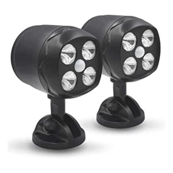 Luz con sensor de movimiento para exteriores funciona con_1