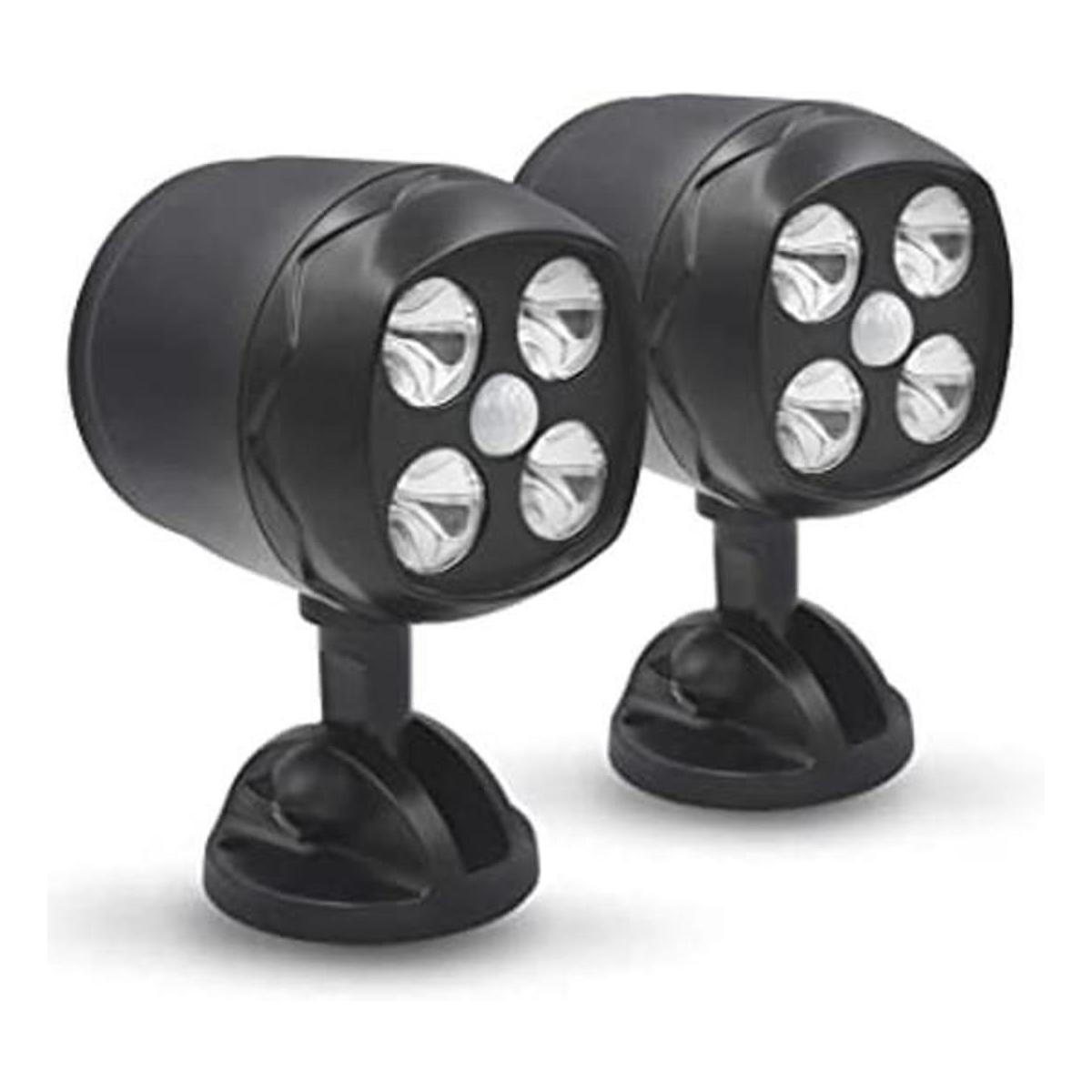 Luz con sensor de movimiento para exteriores funciona con