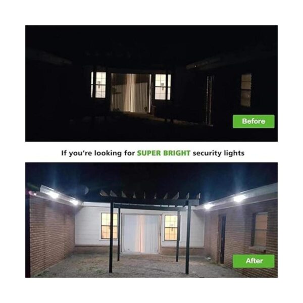 Luz con sensor de movimiento para exteriores funciona con_2