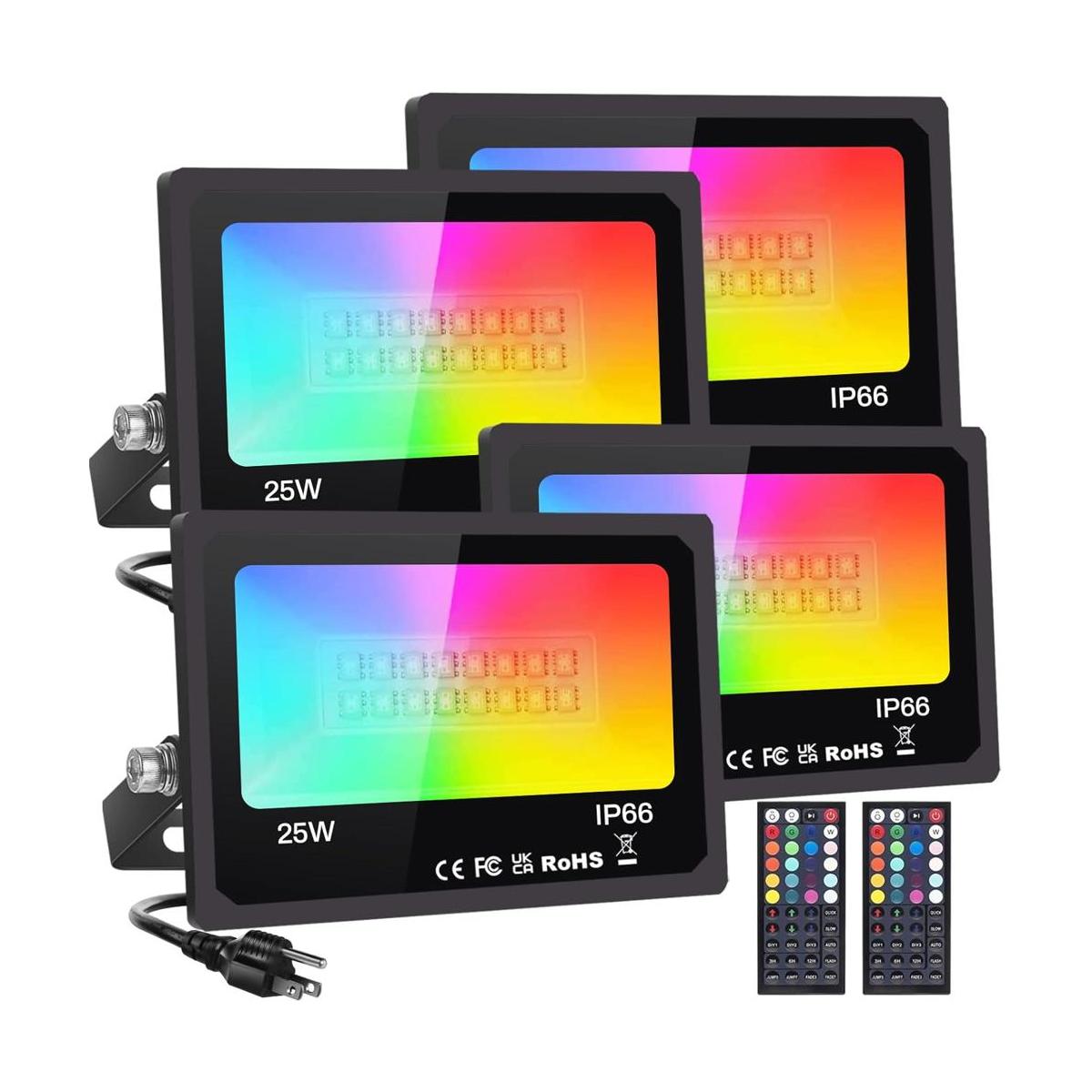 Luz de inundación LED RGB equivalente a 250 W monococo
