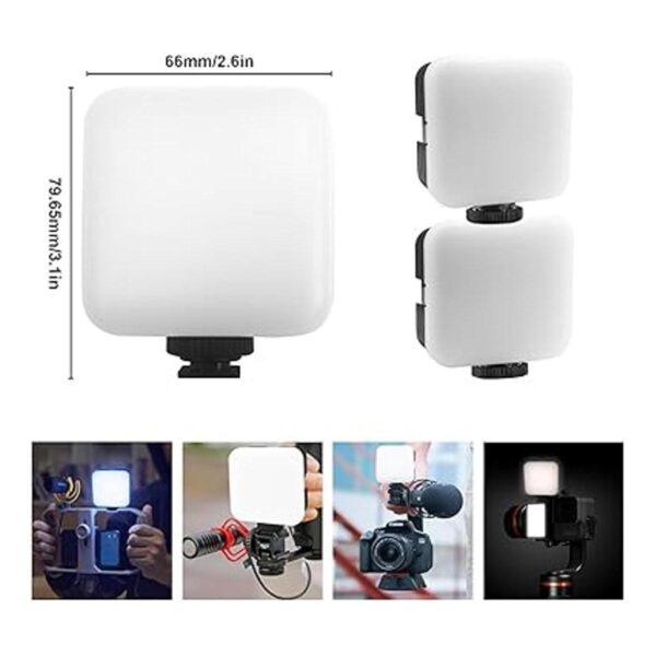 Luz de cámara RGB luz de video RGB en la cámara 360 a_2