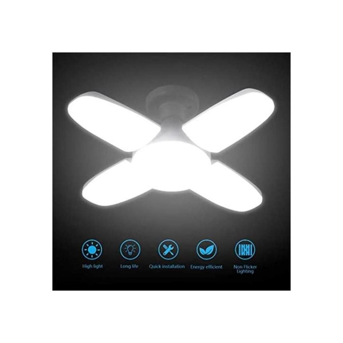 Luz LED de garaje500 vatios equivalente a 6500KLuz