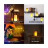 Luz LED de efecto de llama recargable por USB lámpara de_5