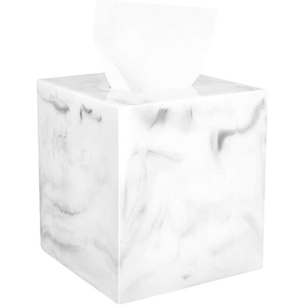 Luxspire Soporte para caja de papel de resina funda_1