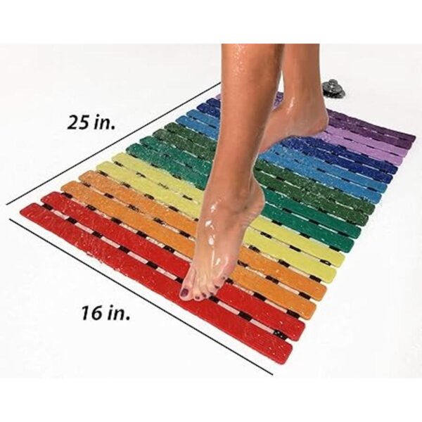 LuxurYou Tapete antideslizante para bañera Tapete de_6