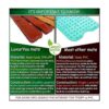 LuxurYou Tapete antideslizante para bañera Tapete de_2