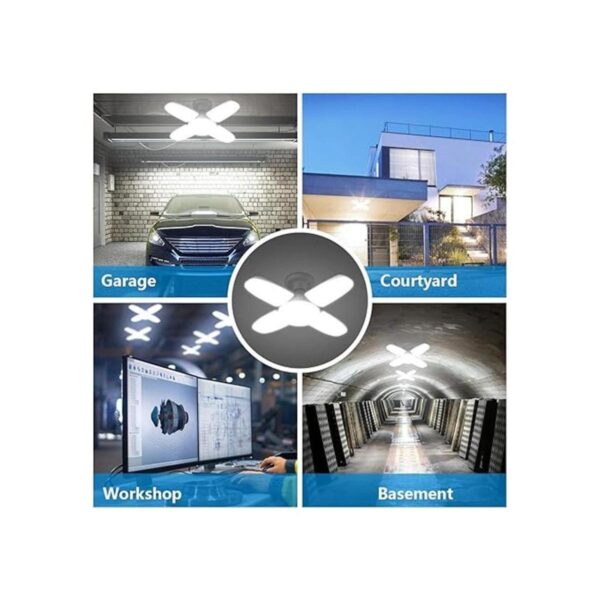 Luz LED de garaje500 vatios equivalente a 6500KLuz