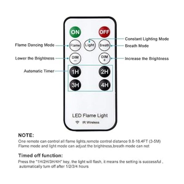 Luz LED de efecto de llama recargable por USB lámpara de_4