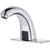 Luxice Grifo automático para fregadero de baño sin_1