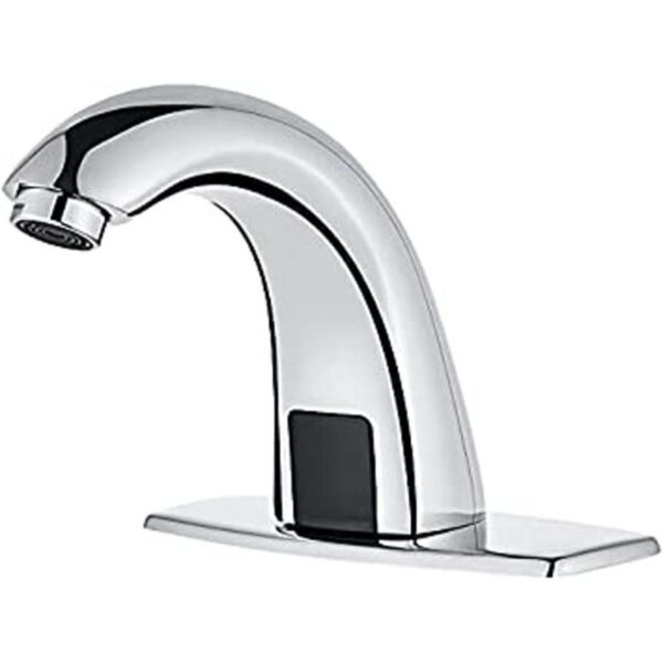 Luxice Grifo automático para fregadero de baño sin_1